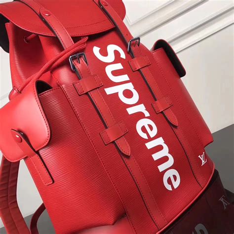 louis vuitton x supreme christopher backpack replica|louis vuitton christopher backpack.